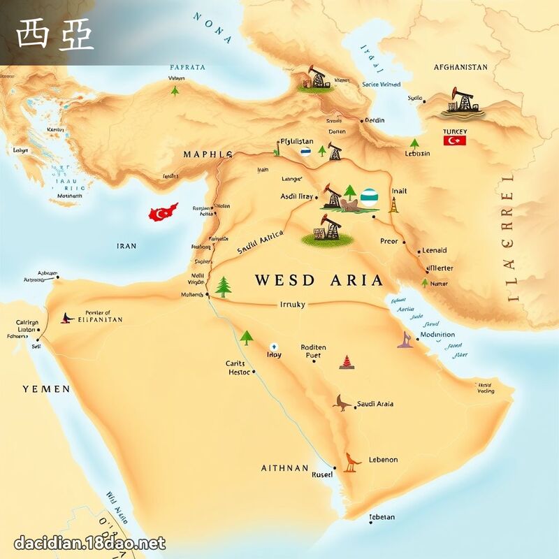 西亚 - 国语大辞典配图