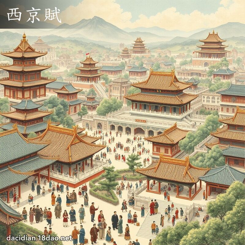 西京赋 - 国语大辞典配图