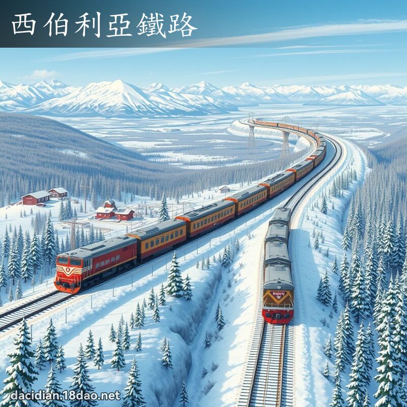 西伯利亚铁路 - 国语大辞典配图