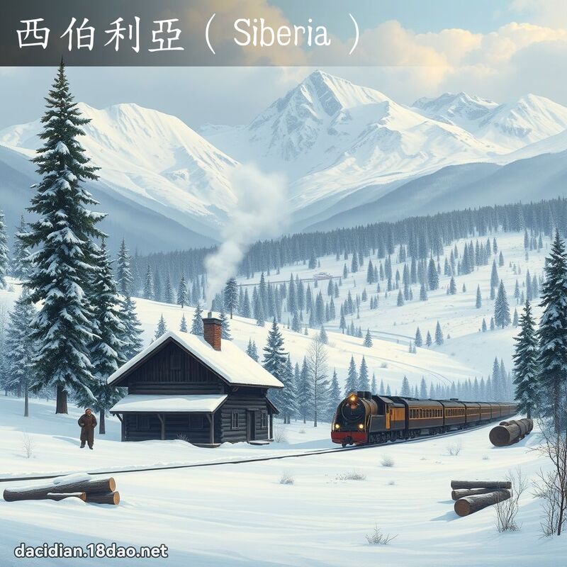 西伯利亞（Siberia） - 國語大辭典配圖