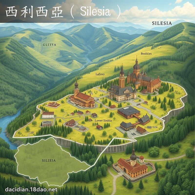 西利西亞（Silesia） - 國語大辭典配圖