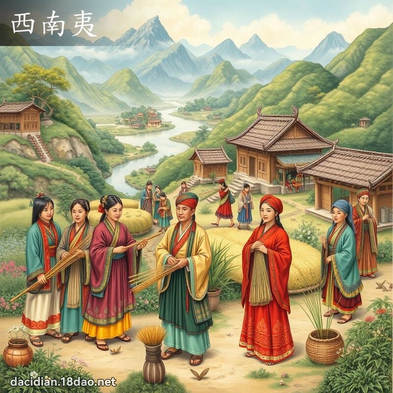 西南夷 - 國語大辭典配圖