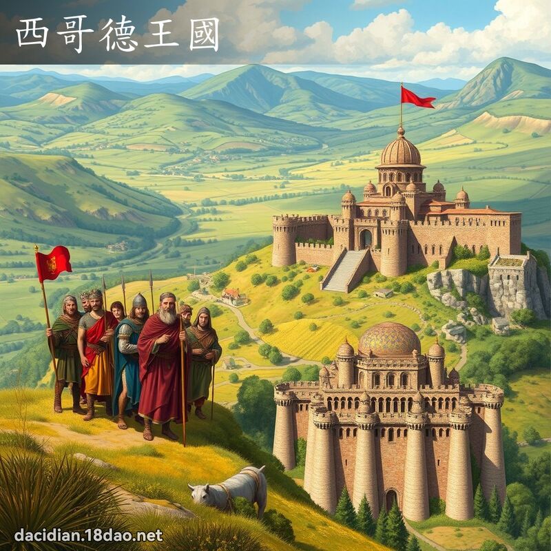 西哥德王國 - 國語大辭典配圖