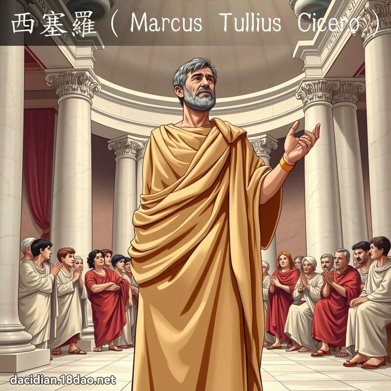 西塞羅（Marcus Tullius Cicero） - 國語大辭典配圖