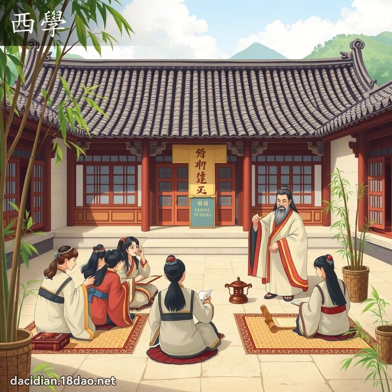 西學 - 國語大辭典配圖