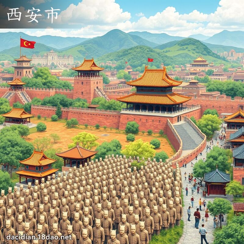 西安市 - 国语大辞典配图