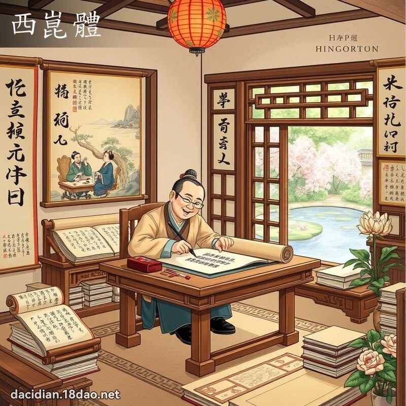 西崑體 - 國語大辭典配圖