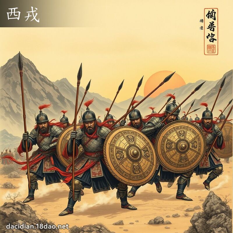 西戎 - 国语大辞典配图