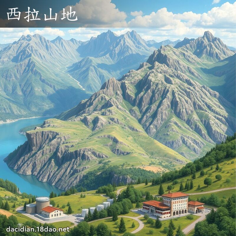 西拉山地 - 国语大辞典配图