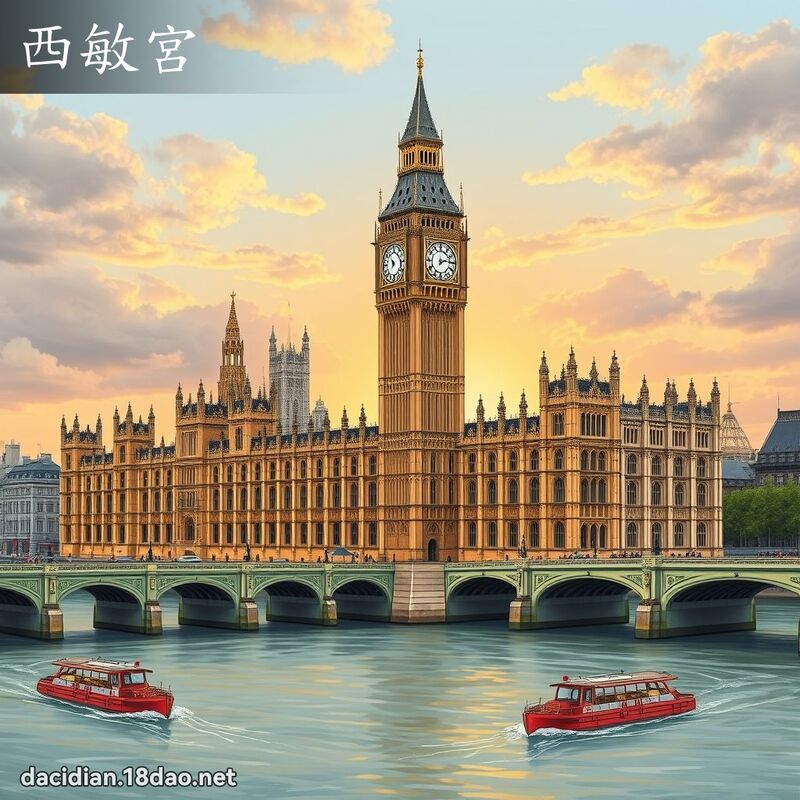 西敏宫 - 国语大辞典配图