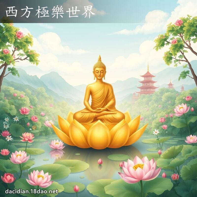 西方极乐世界 - 国语大辞典配图