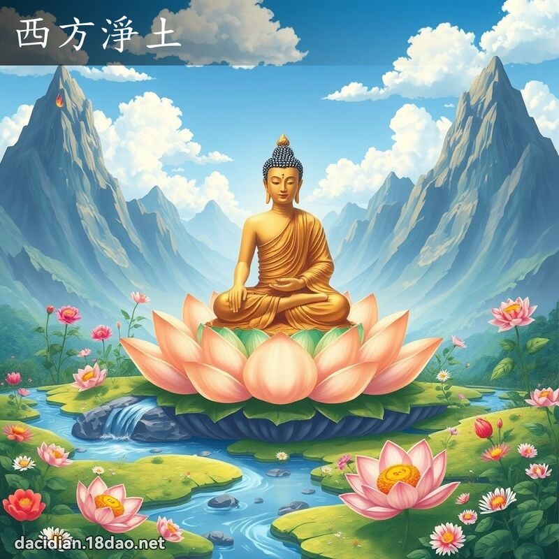 西方净土 - 国语大辞典配图