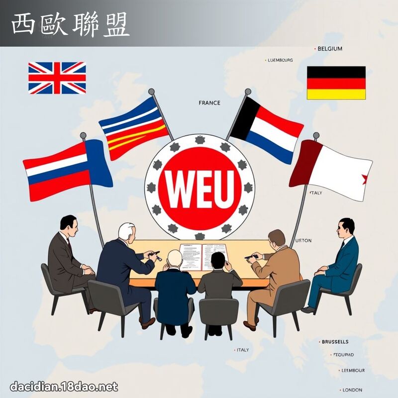 西欧联盟 - 国语大辞典配图