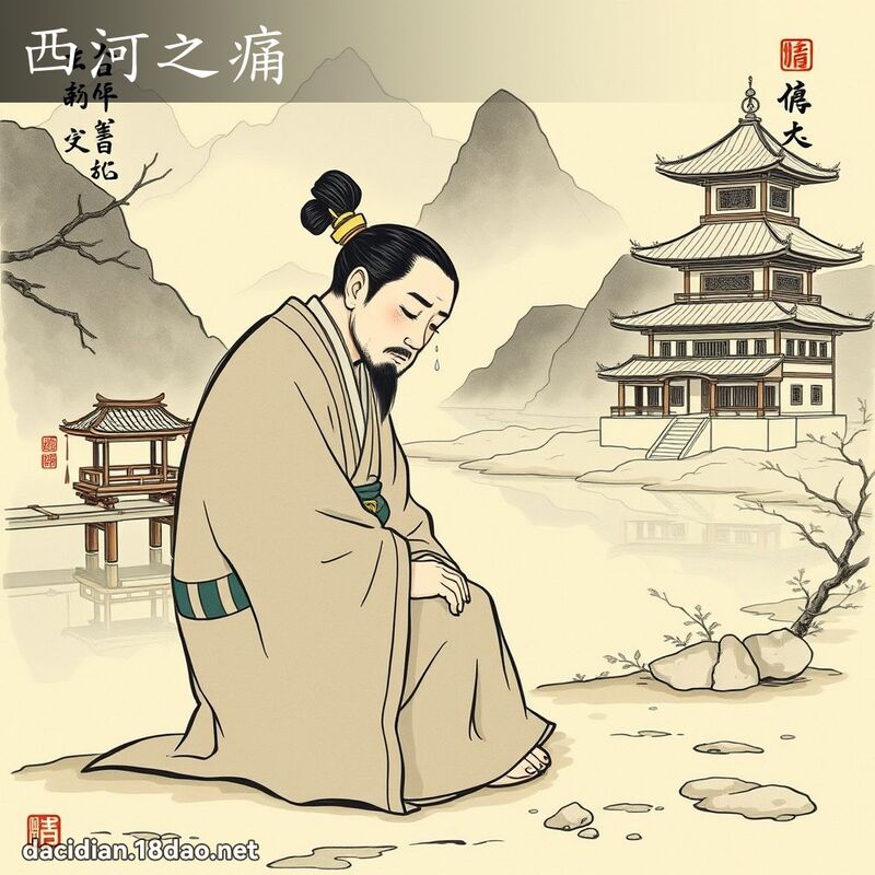 西河之痛 - 國語大辭典配圖