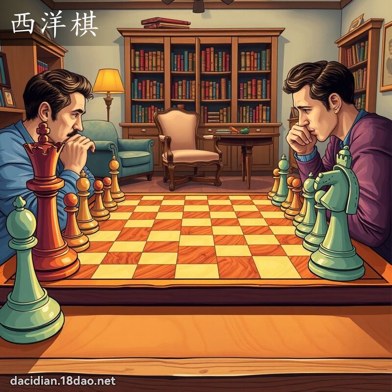 西洋棋 - 国语大辞典配图