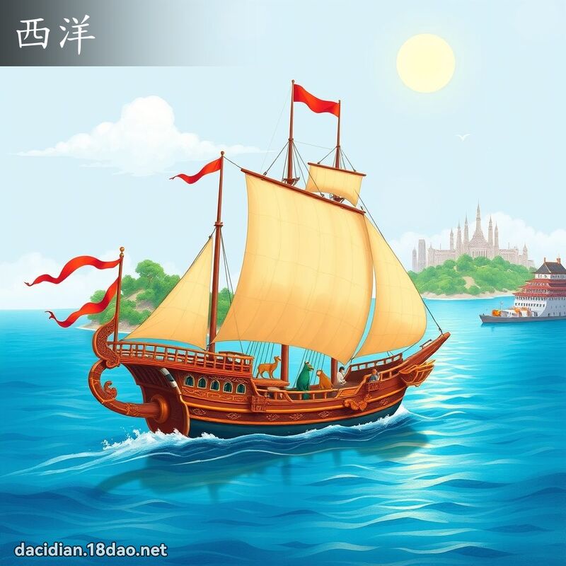 西洋 - 国语大辞典配图
