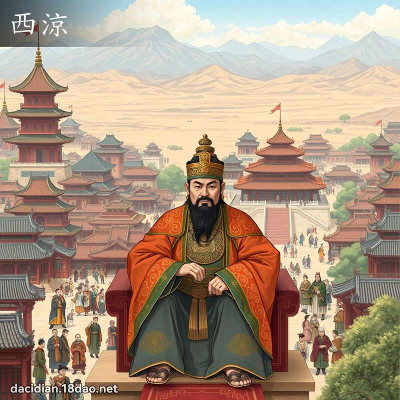 西凉 - 国语大辞典配图