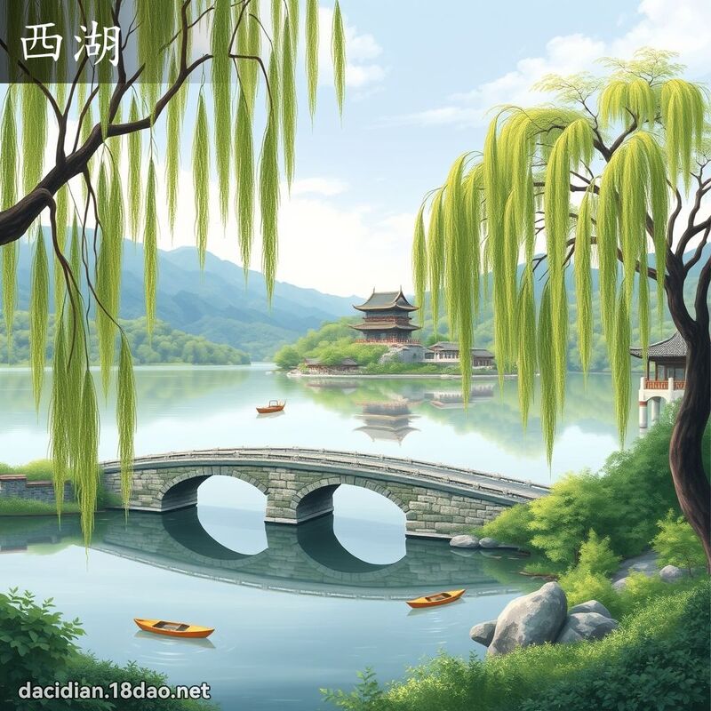 西湖 - 国语大辞典配图