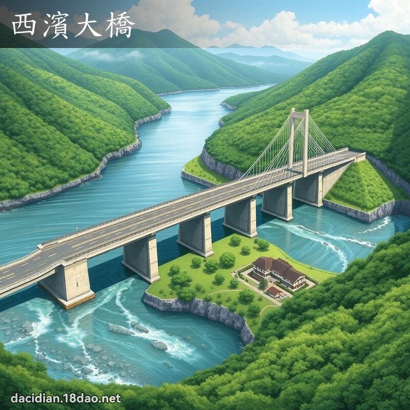 西滨大桥 - 国语大辞典配图