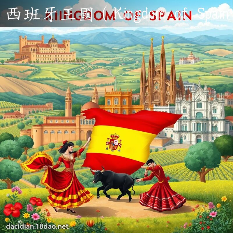 西班牙王國（Kingdom of Spain） - 國語大辭典配圖