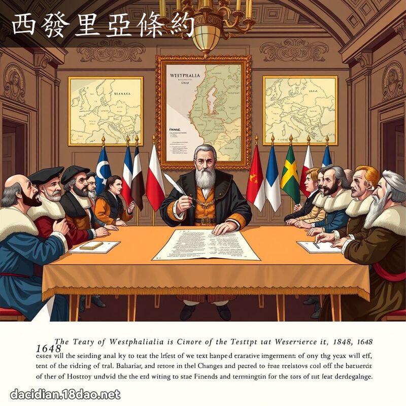 西發里亞條約 - 國語大辭典配圖
