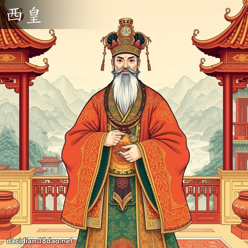 西皇 - 國語大辭典配圖