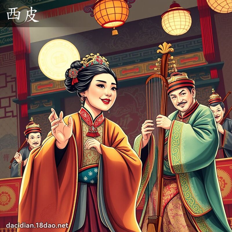 西皮 - 國語大辭典配圖