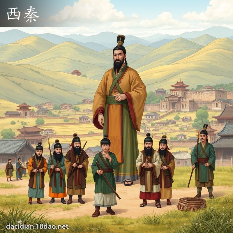 西秦 - 國語大辭典配圖