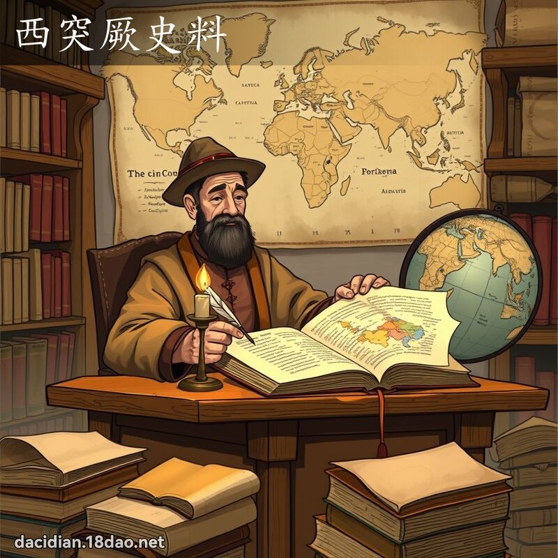 西突厥史料 - 国语大辞典配图