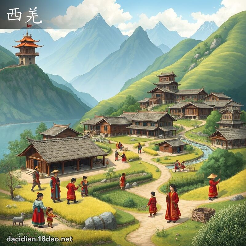 西羌 - 国语大辞典配图