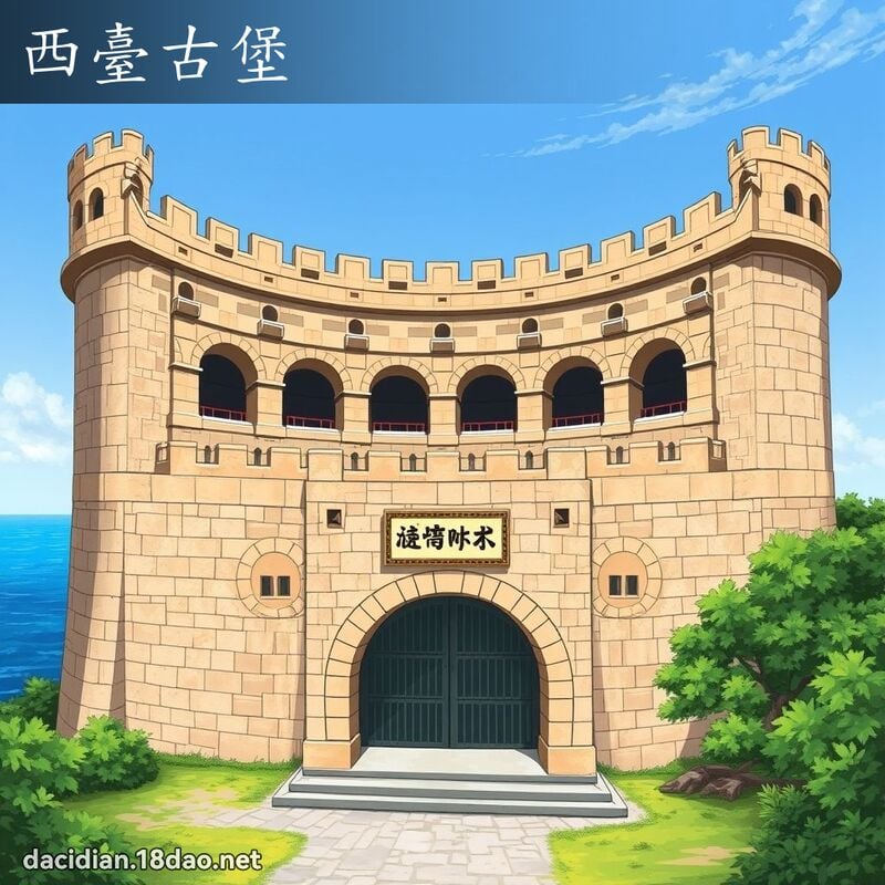 西臺古堡 - 國語大辭典配圖