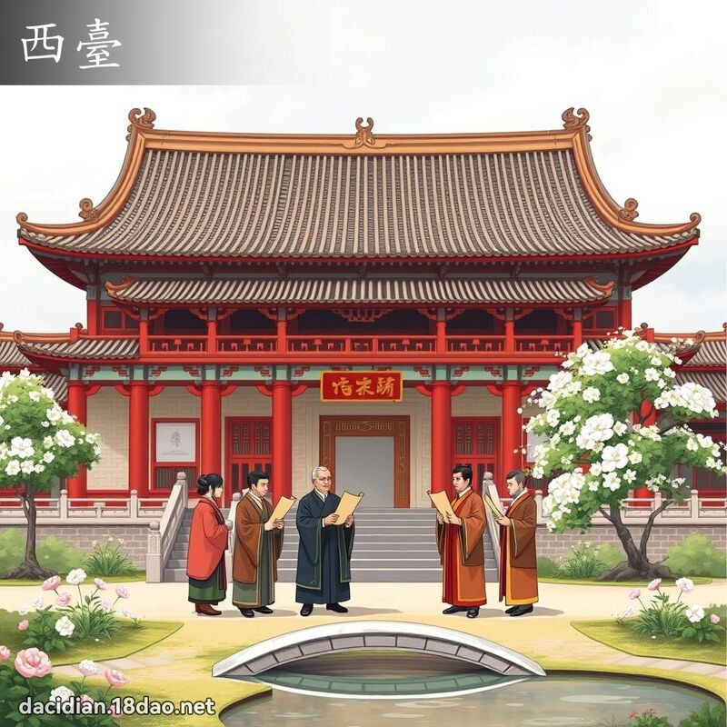 西台 - 国语大辞典配图