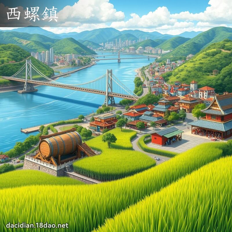 西螺镇 - 国语大辞典配图
