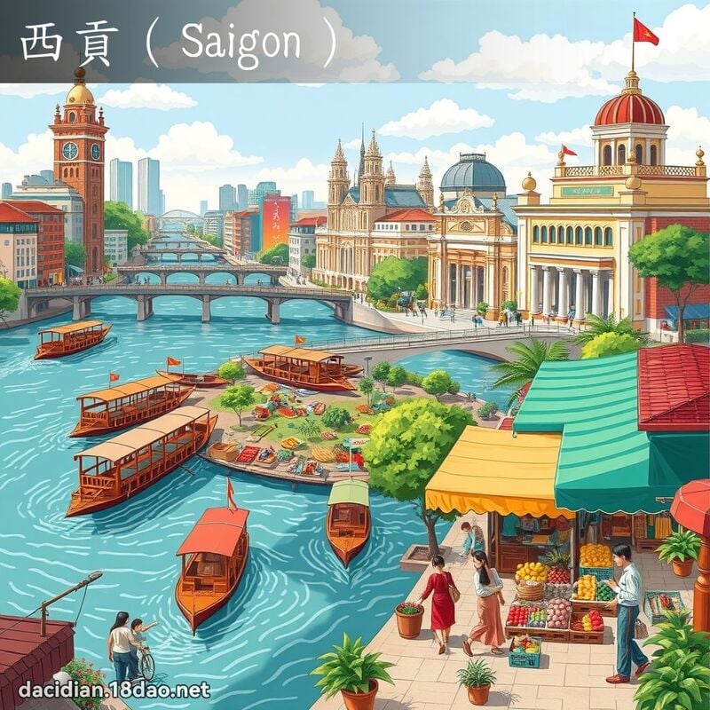 西貢（Saigon） - 國語大辭典配圖