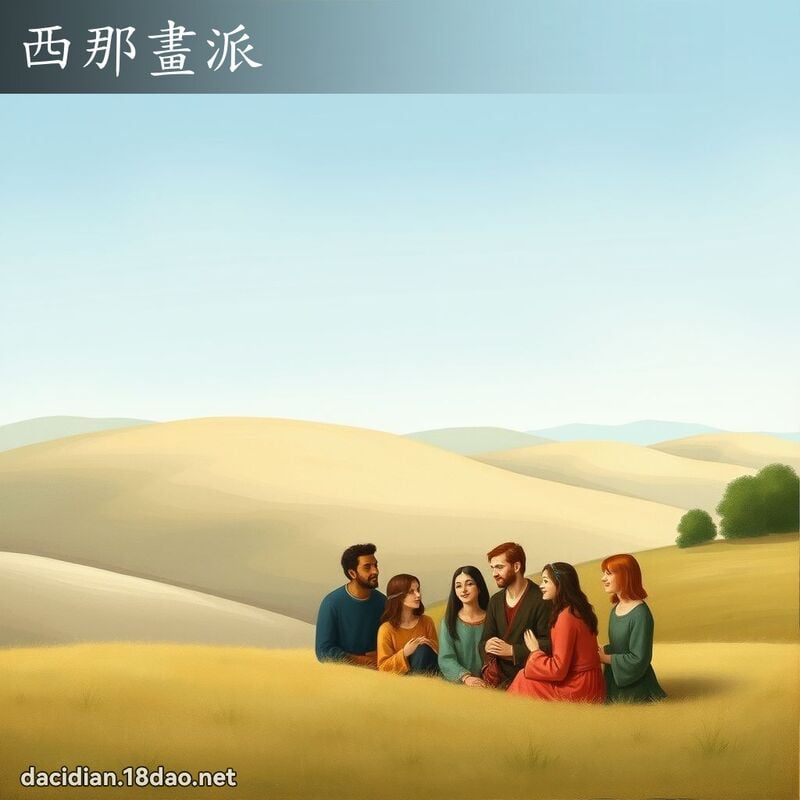 西那畫派 - 國語大辭典配圖