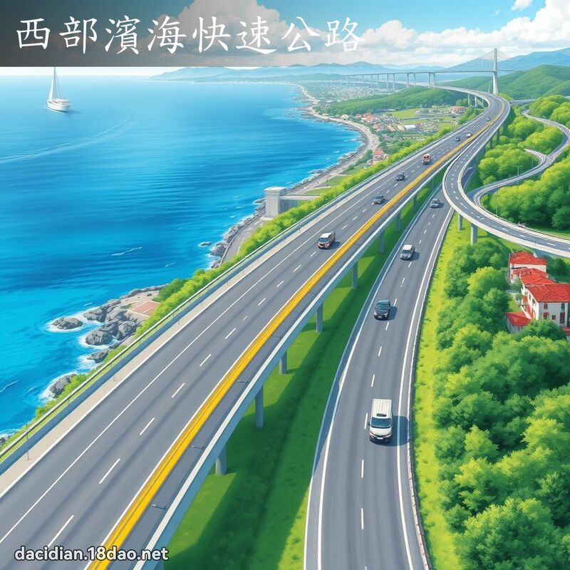 西部滨海快速公路 - 国语大辞典配图
