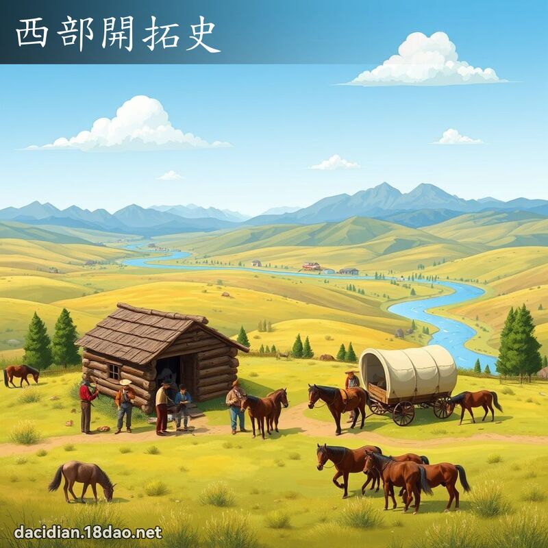 西部开拓史 - 国语大辞典配图