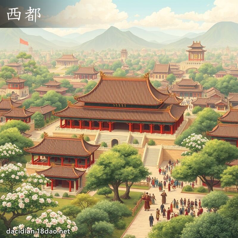西都 - 國語大辭典配圖