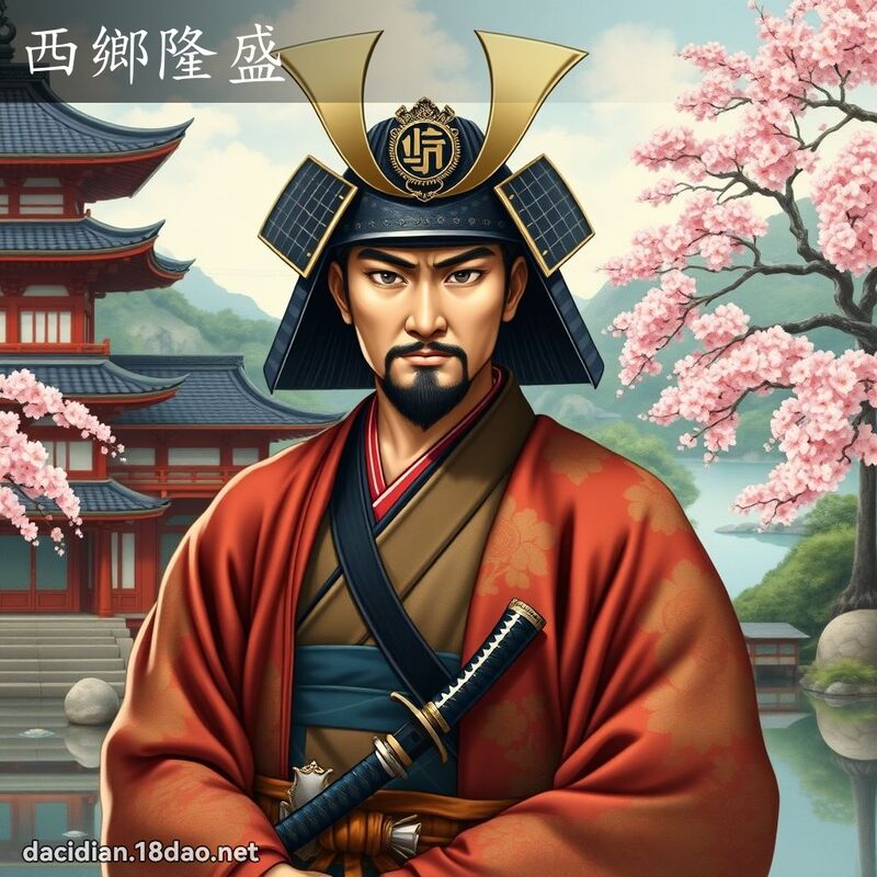 西鄉隆盛 - 國語大辭典配圖