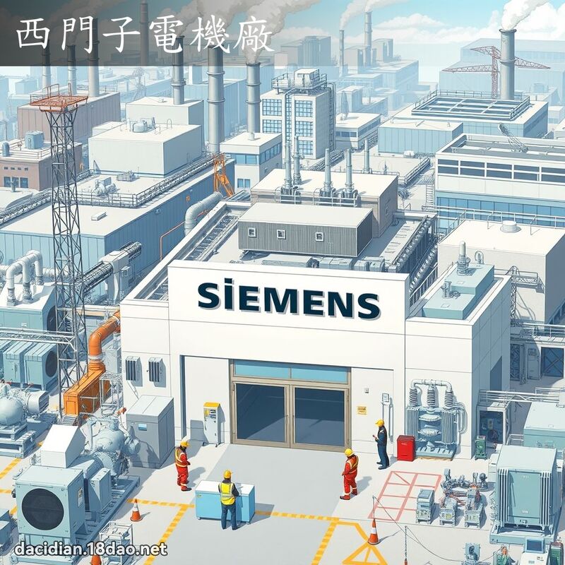 西门子电机厂 - 国语大辞典配图