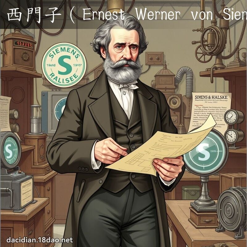 西門子（Ernest Werner von Siemens） - 國語大辭典配圖