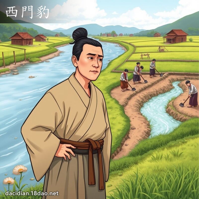 西门豹 - 国语大辞典配图