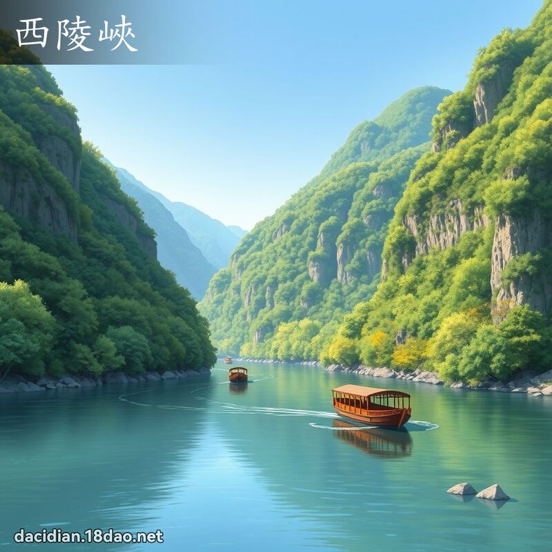 西陵峡 - 国语大辞典配图