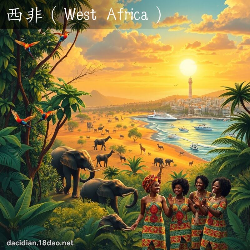 西非（West Africa） - 國語大辭典配圖