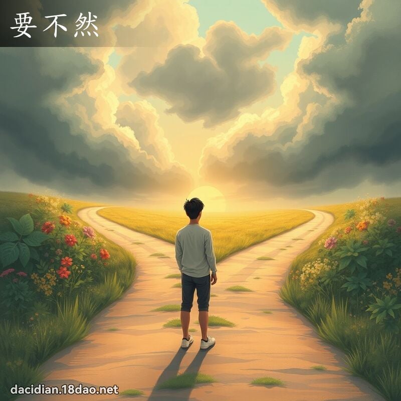 要不然 - 国语大辞典配图