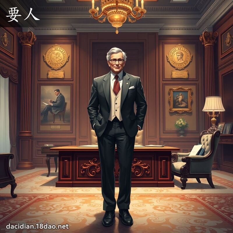 要人 - 國語大辭典配圖