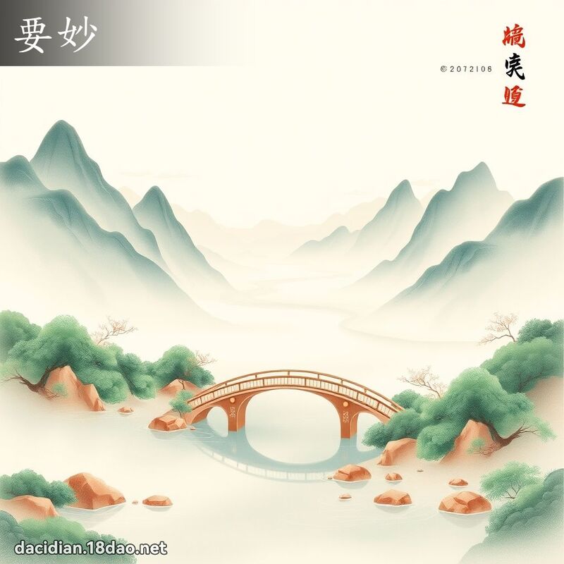 要妙 - 国语大辞典配图