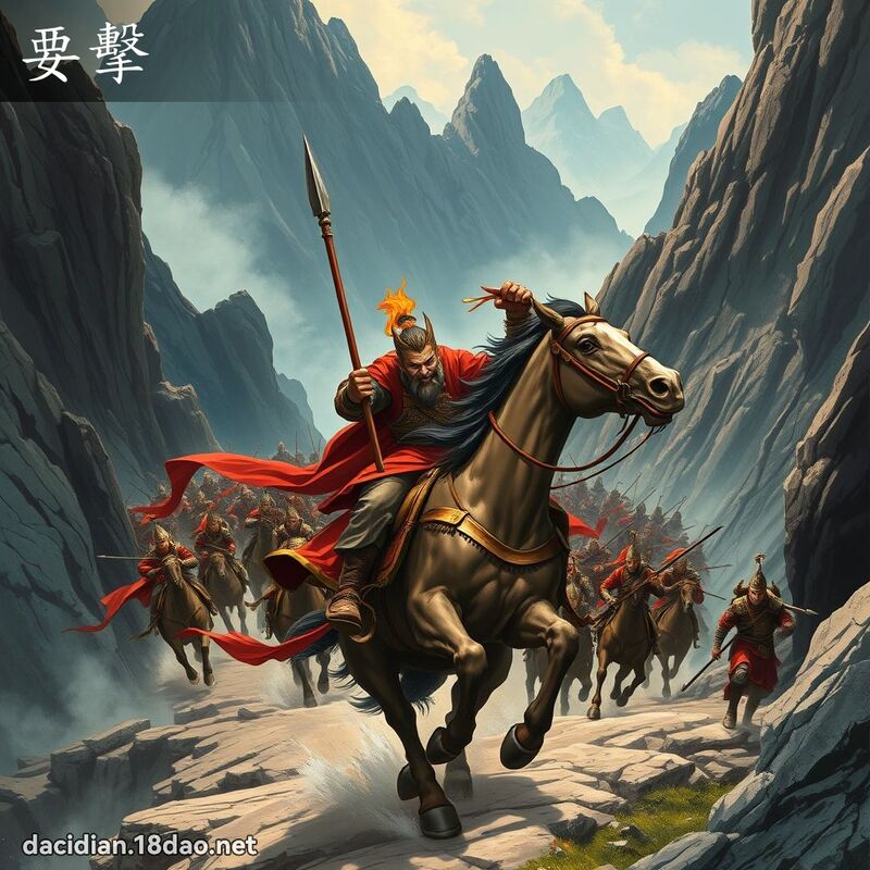 要击 - 国语大辞典配图
