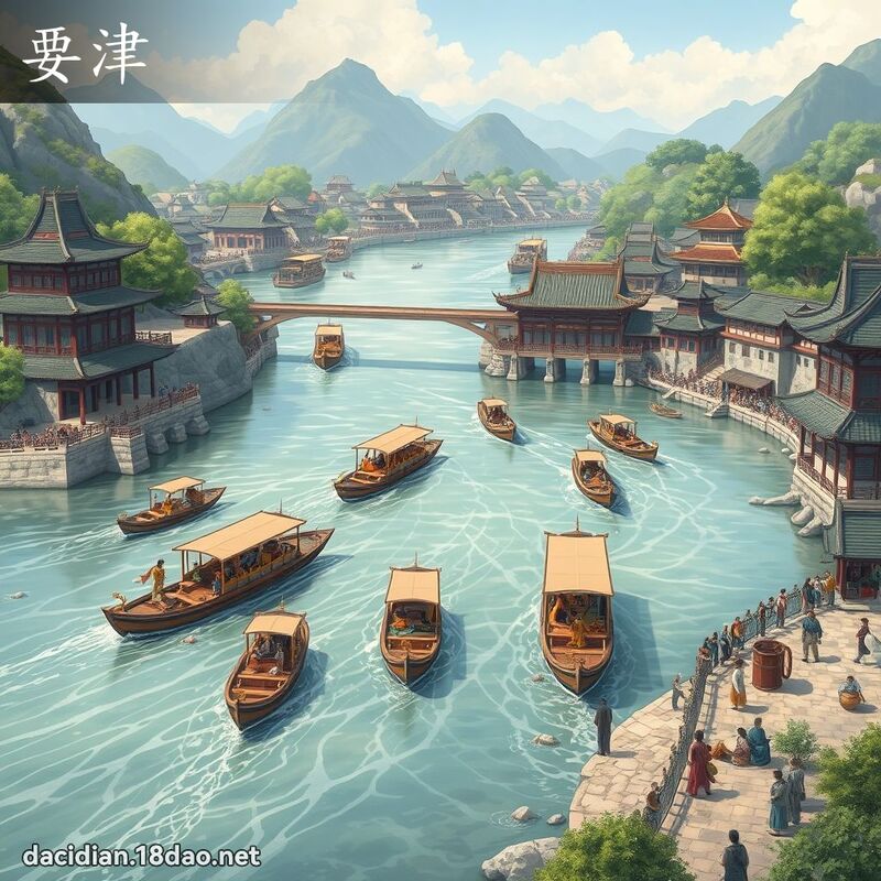 要津 - 國語大辭典配圖
