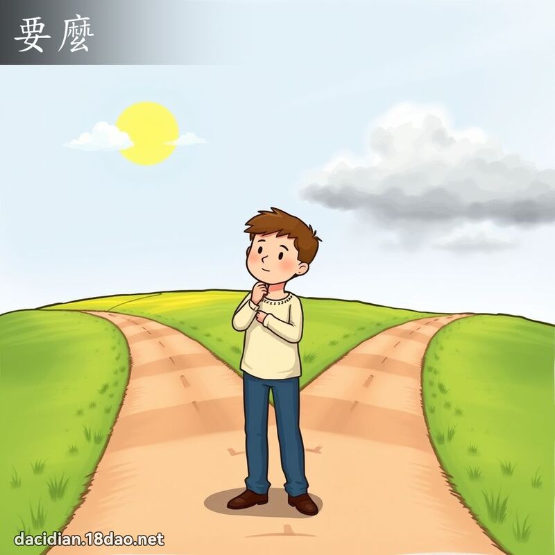 要么 - 国语大辞典配图